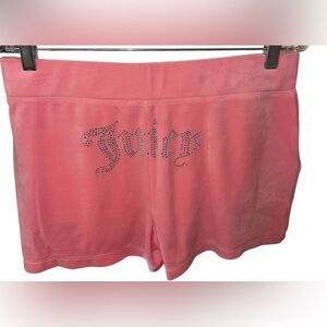 Juicy Couture Velour Bling Shorts